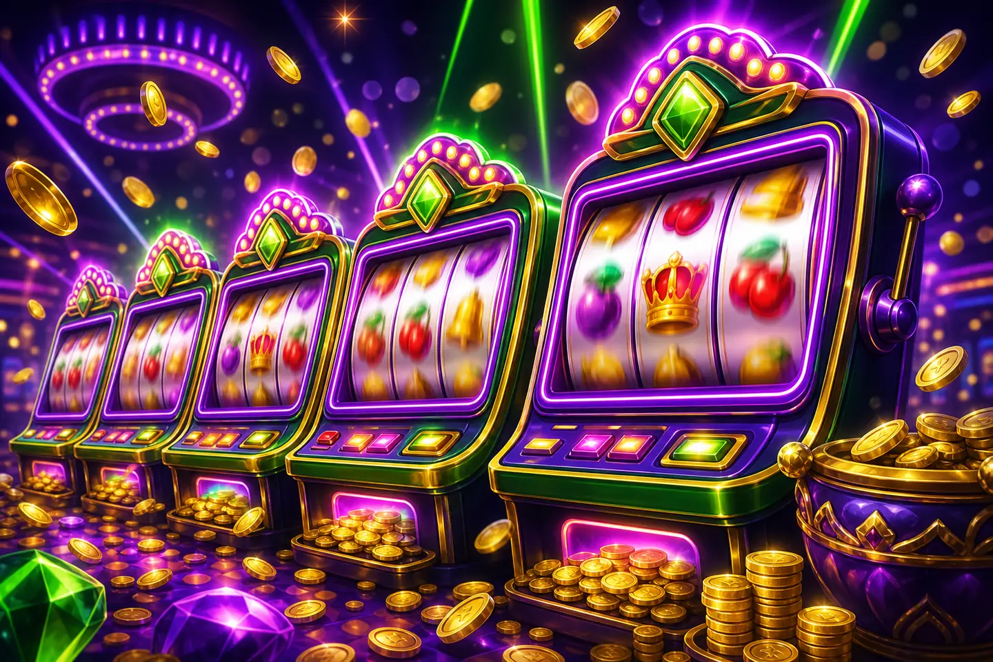 Ilustrasi konsep HOKI69slot